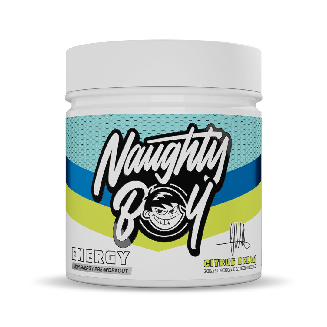 Naughty Boy Energy Citrus Dream 390g tub