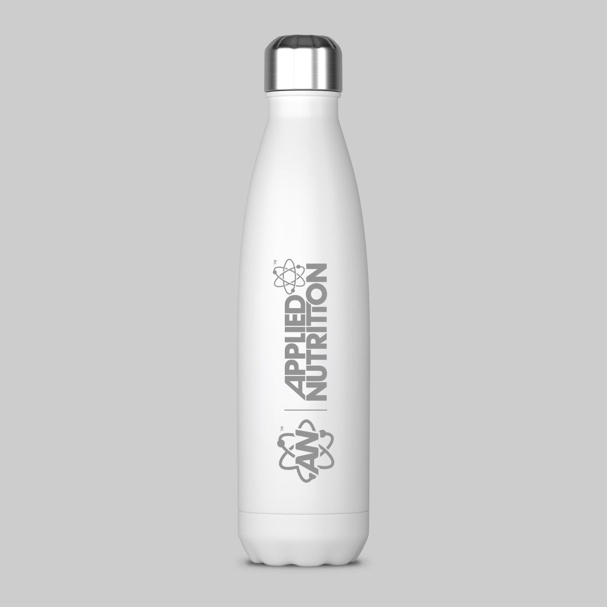 Applied Nutrition 500ml stainless steel flask in white