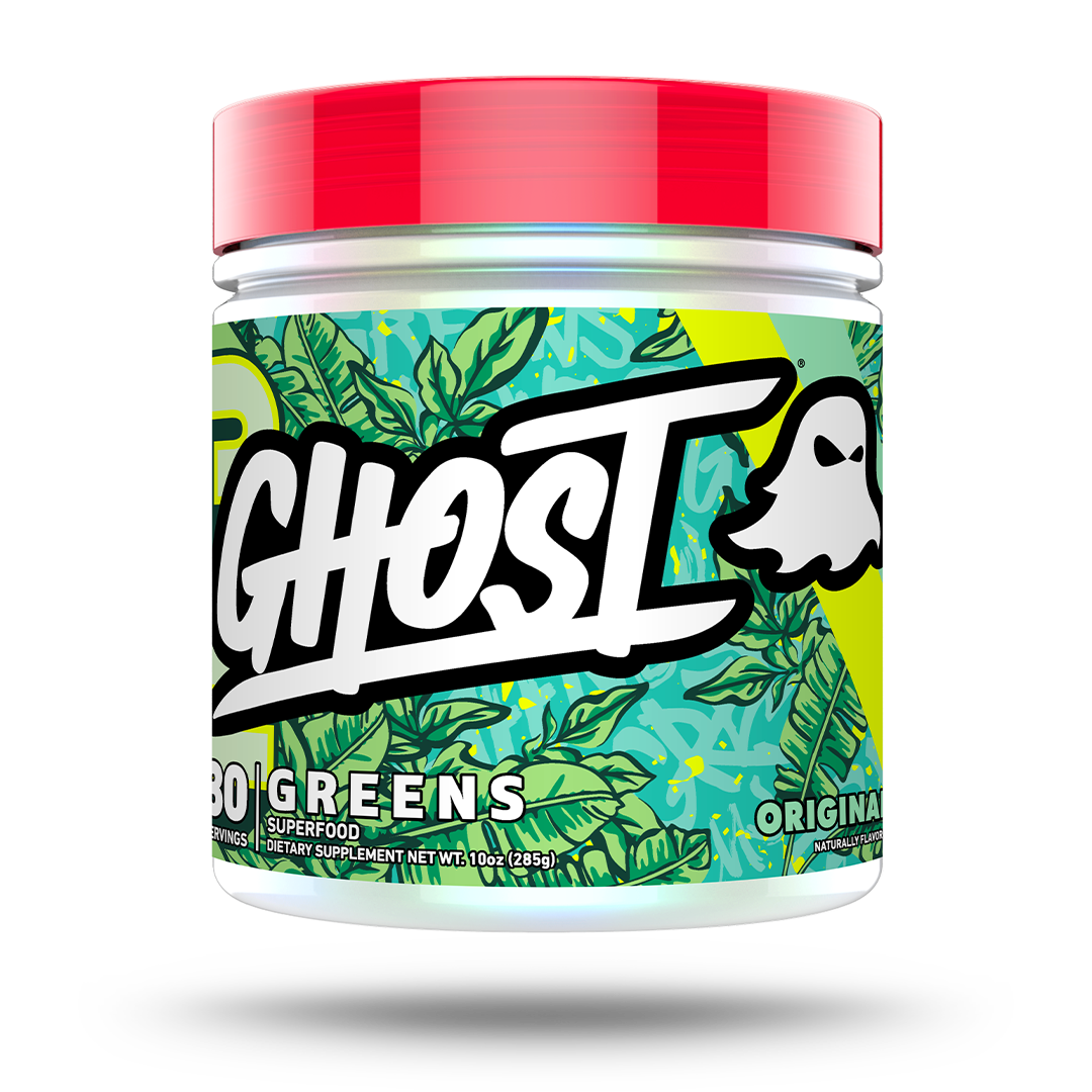 GHOST Greens Original 285g exact pack front-facing image