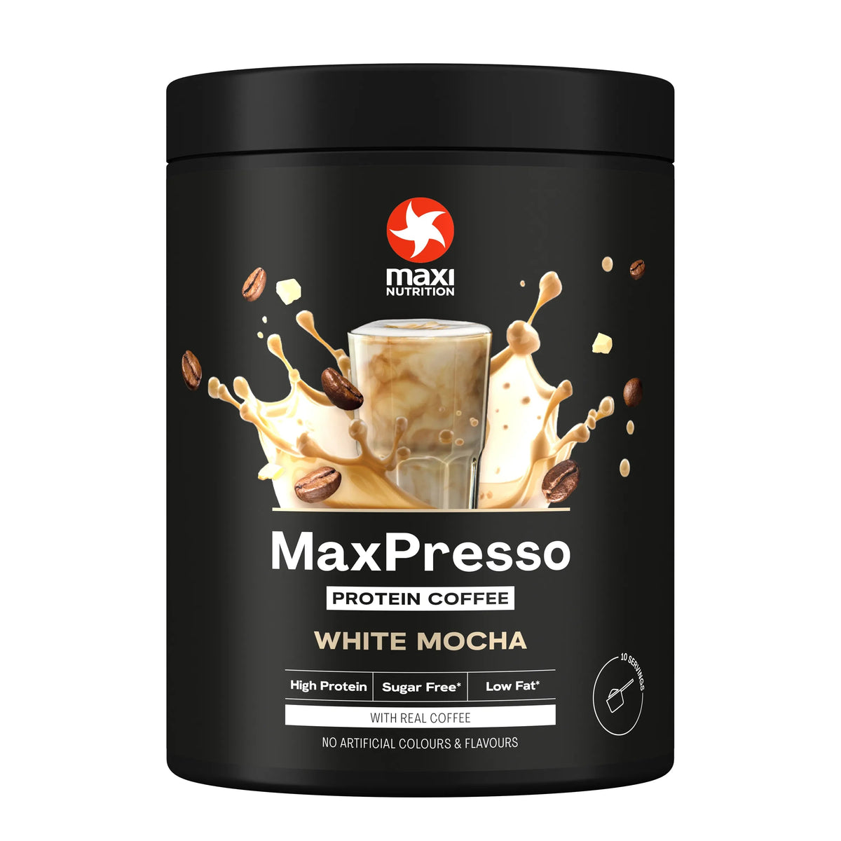 MaxiNutrition MaxPresso 300g White Chocolate Mocha