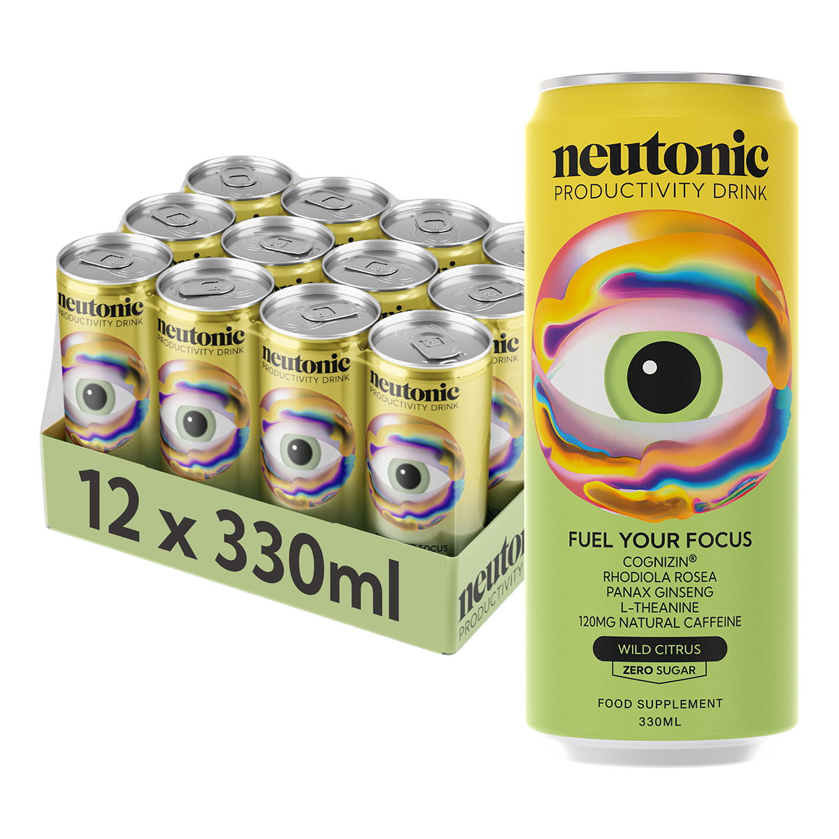 Neutonic Productivity Drink Citrus 12 x 330ml