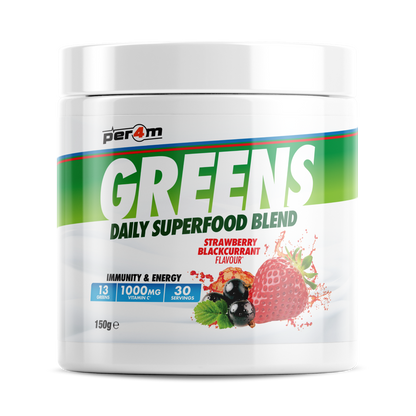 PER4M Greens Strawberry Blackcurrant 150g