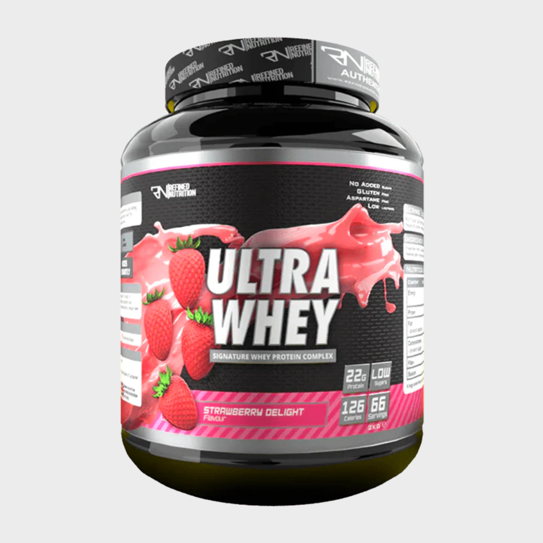 Refined Nutrition Ultra Whey 2kg Strawberry Delight