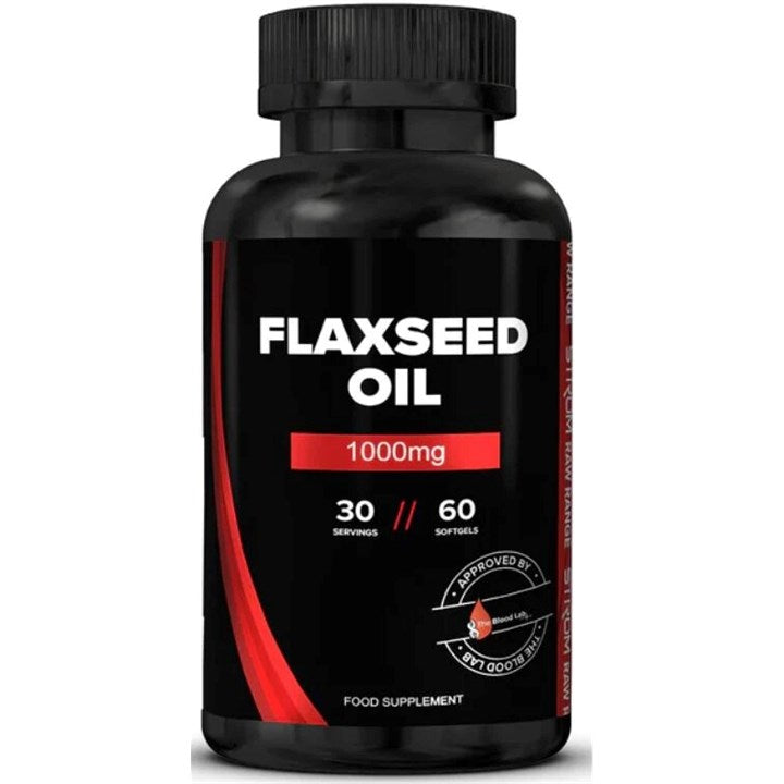 Strom Sports Flaxseed Oil 60 Softgels – 60 Softgels