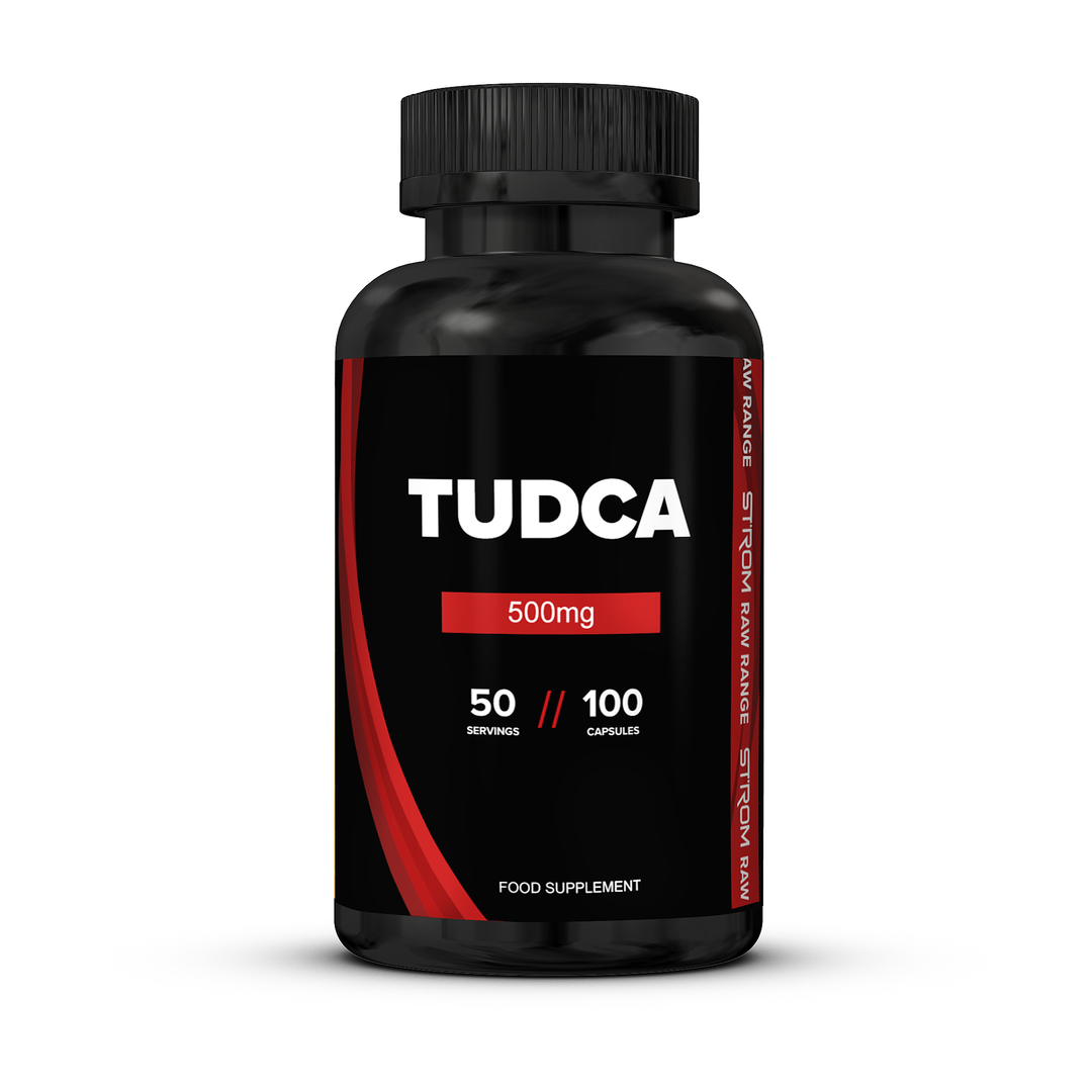 Strom Sports TUDCA 500mg 100 capsules front of bottle