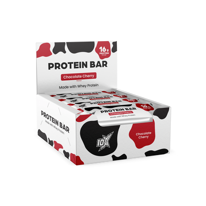 10X Athletic protein bars 12 x 55g Chocolate Cherry branded case