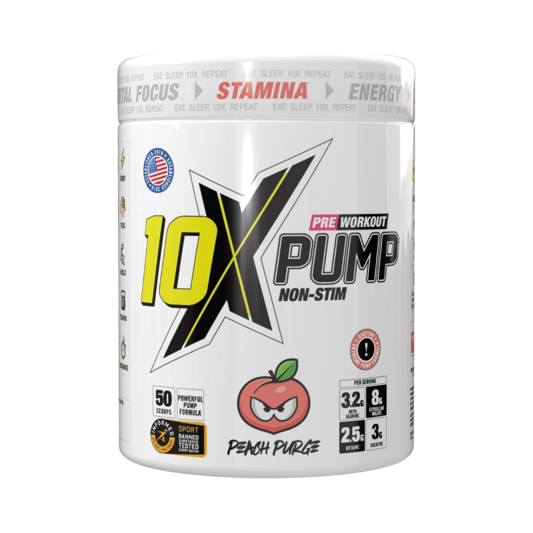 10X Athletic PUMP 600g - Peach Purge