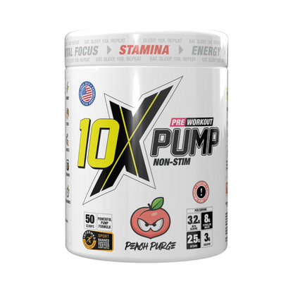 10X Athletic PUMP 600g - Peach Purge