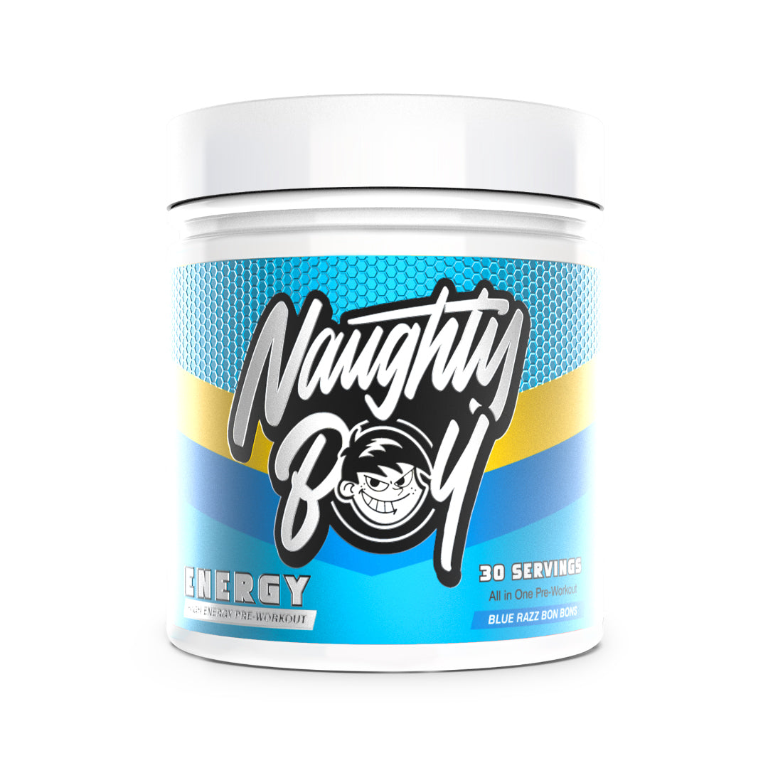 Naughty Boy Energy 390g Blue Razz Bon Bons manufacturer product photograph