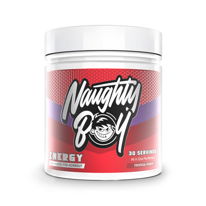 Naughty Boy Energy 390g Tropical Punch manufacturer product photograph