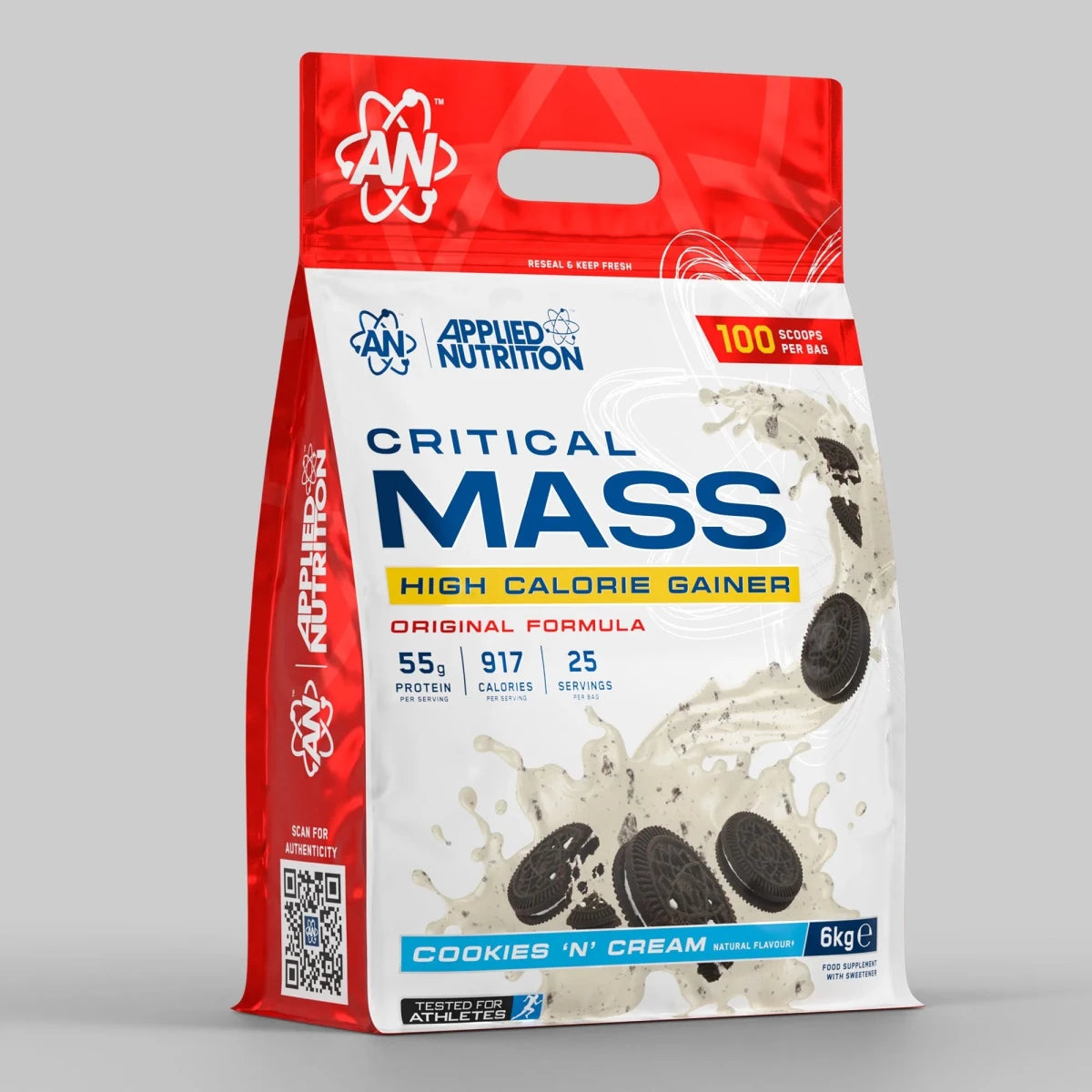 Applied Nutrition Critical Mass Original 6kg Cookies N Cream