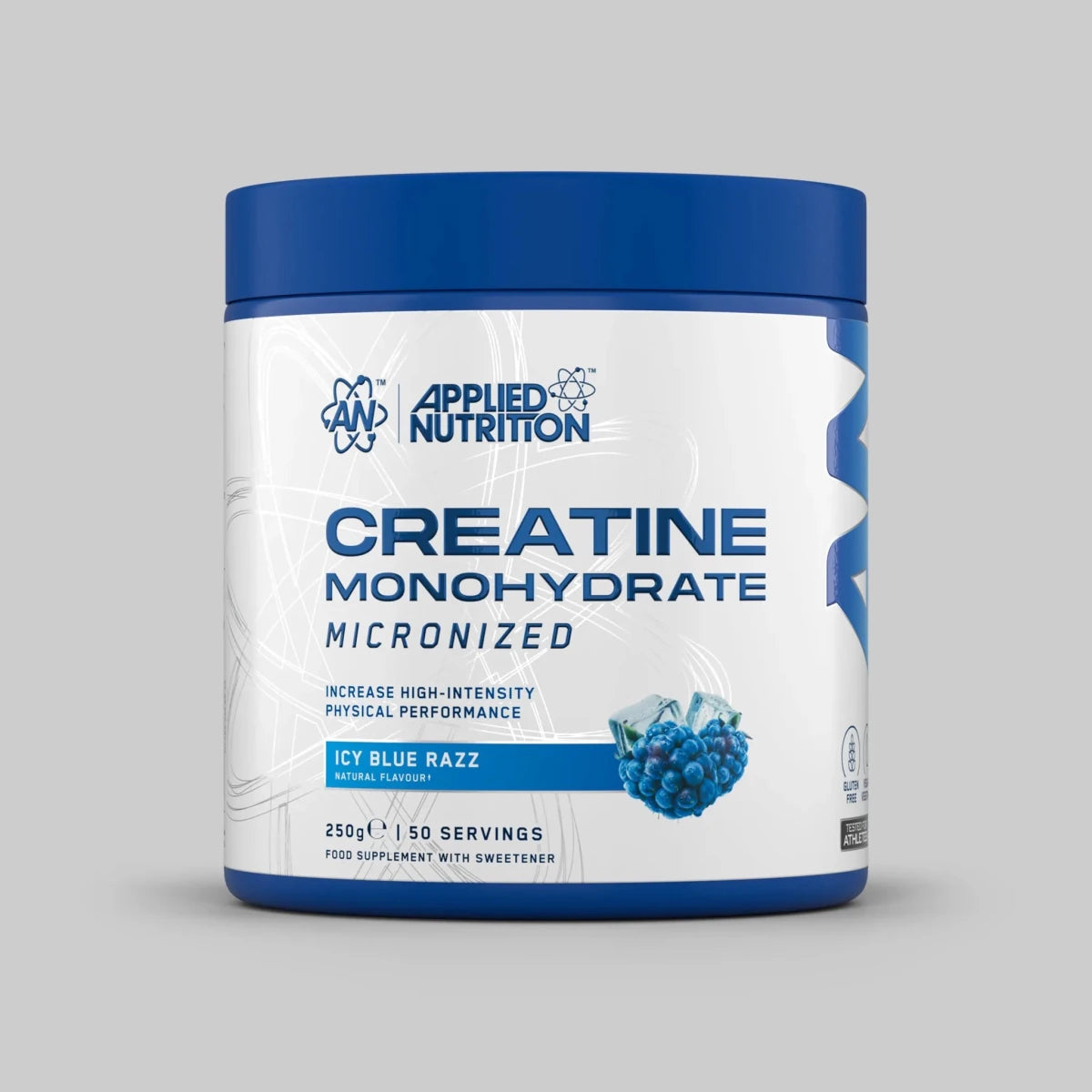 Applied Nutrition Creatine Monohydrate 250g Icy Blue Razz