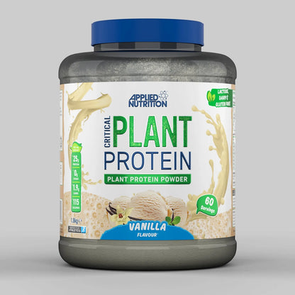 Applied Nutrition Critical Plant Protein 1.8kg Vanilla