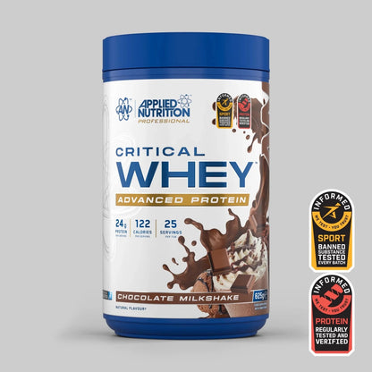 Applied Nutrition Critical Whey 825g Chocolate Milkshake