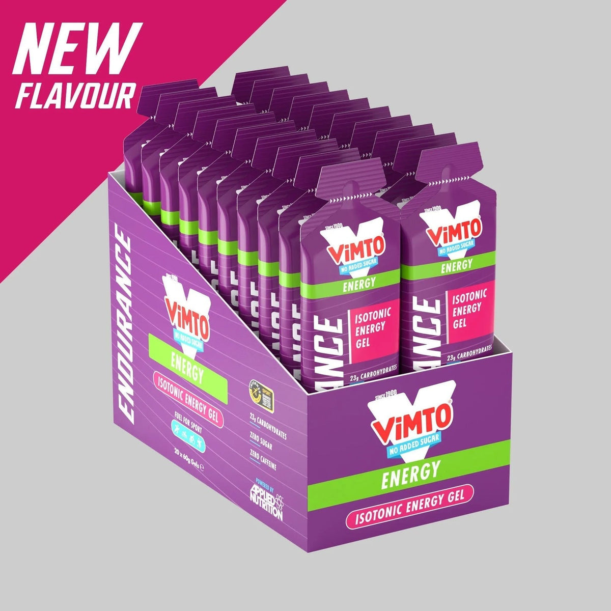 Applied Nutrition Isotonic Energy Gel 20x60g Vimto