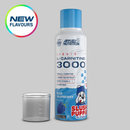 Applied Nutrition L-Carnitine 3000 480ml Blue Raspberry Slush Puppie