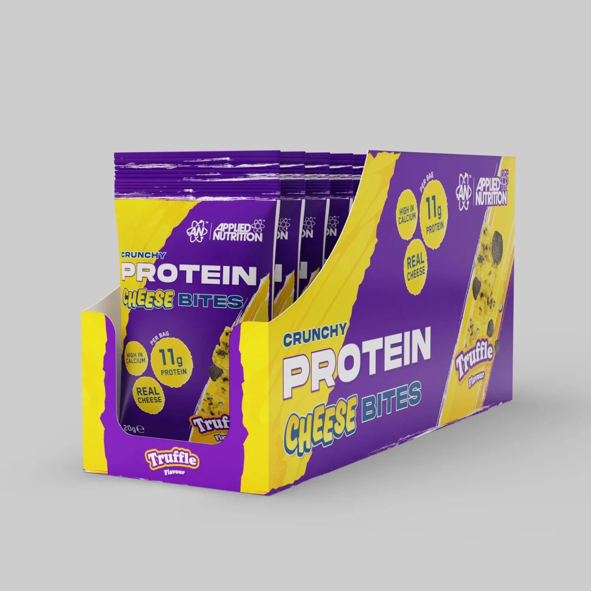 Applied Nutrition Protein Cheese Bites Truffle 10 x 20g manufacturer display box