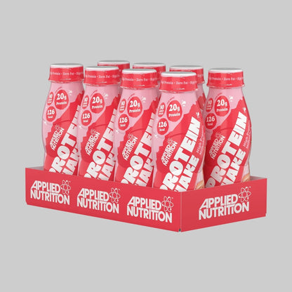 Applied Nutrition High Protein Shake 8x330ml Strawberries & Cream