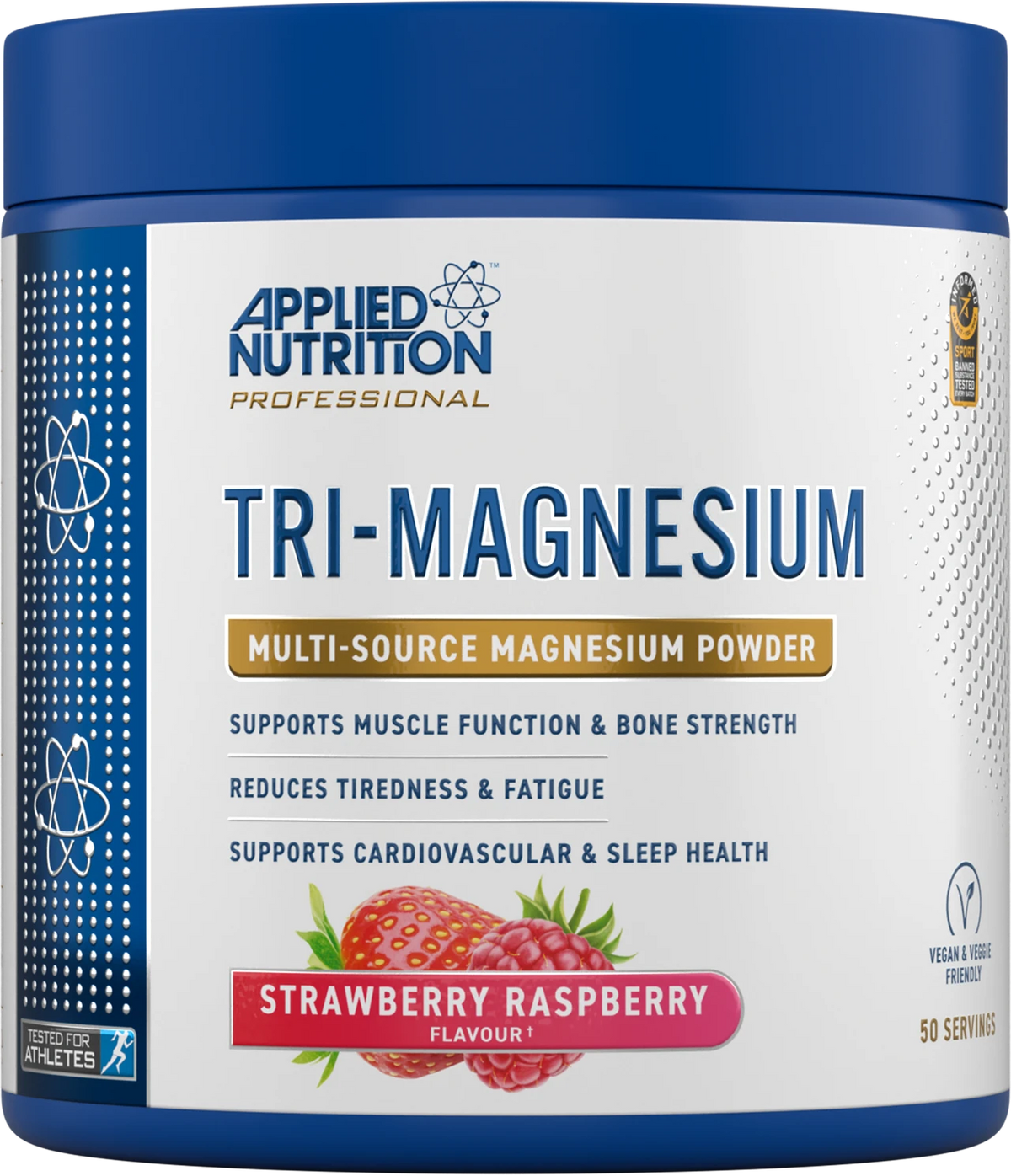 Applied Nutrition Tri-Magnesium 200g Strawberry & Raspberry