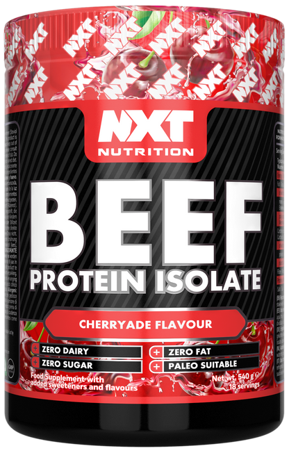 NXT Nutrition Beef Protein Isolate 540g Cherryade