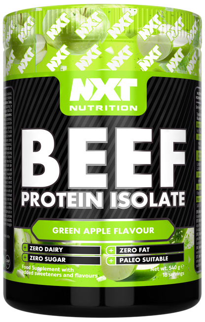 NXT Nutrition Beef Protein Isolate 540g Apple