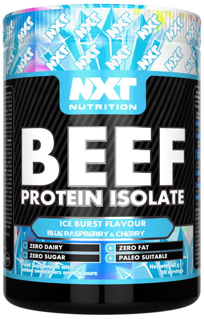 NXT Nutrition Beef Protein Isolate 540g Ice Blast