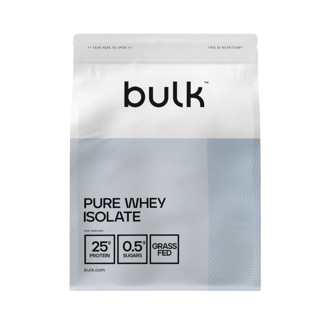 Bulk Pure Whey Isolate 900g Vanilla front pack