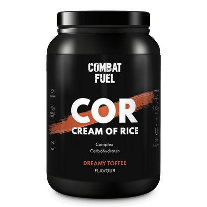 Combat Fuel Cream of Rice 1.8kg Dreamy Toffee