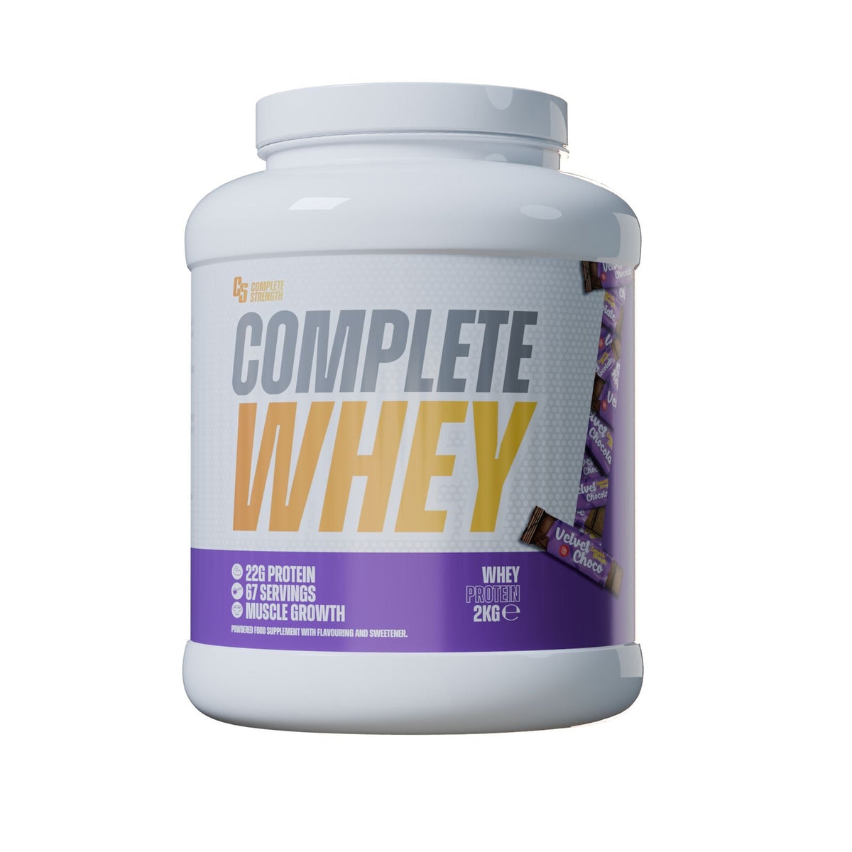 Complete Strength Whey Concentrate 2kg - Chocolate