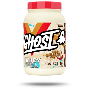 GHOST Whey Peanut Butter Cereal Milk 923g UK front of tub