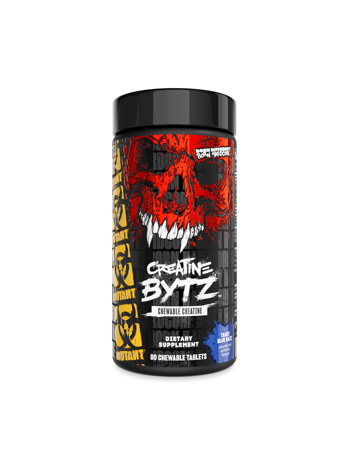 Mutant Creatine Bytz 80 Chewable Tablets Tangy Blue Razz