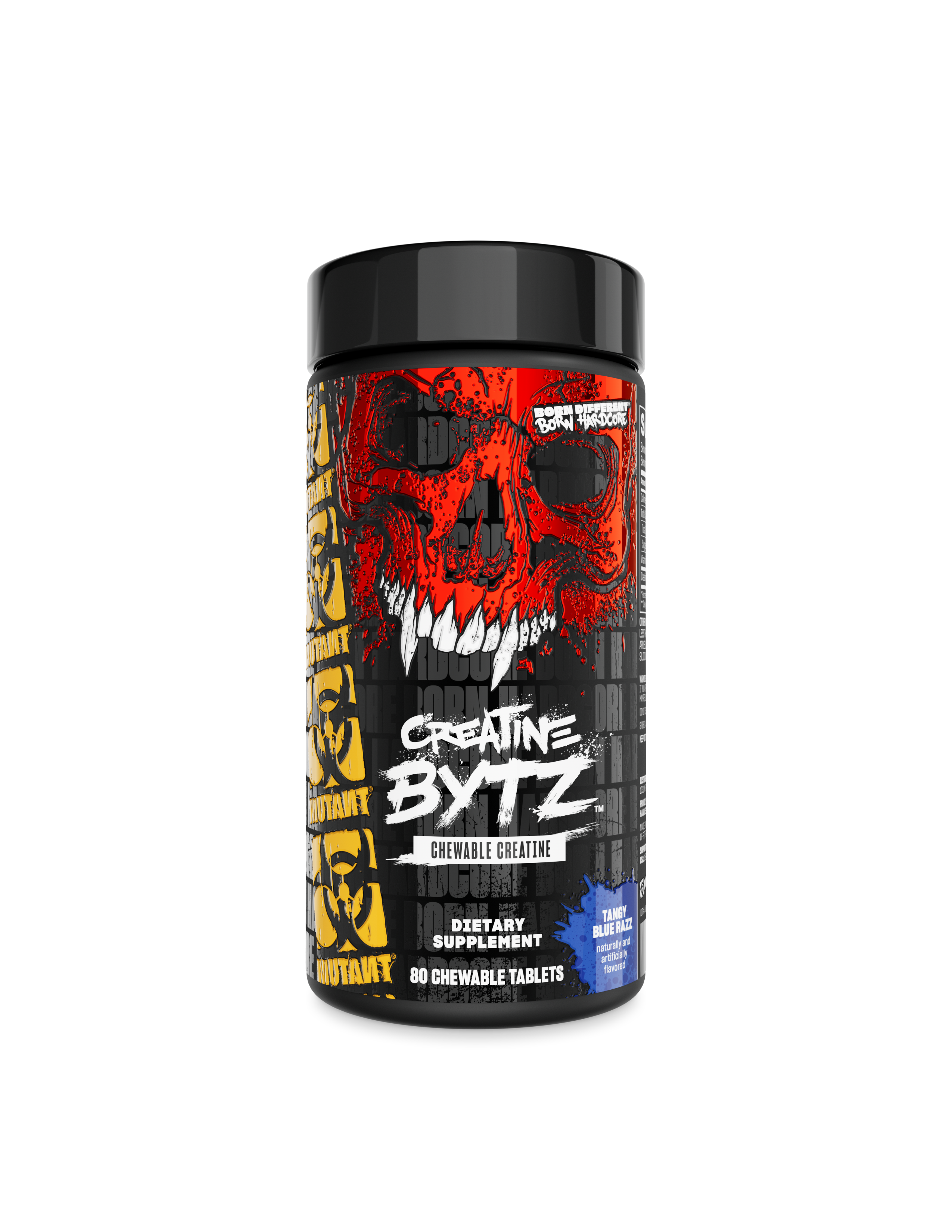 Mutant Creatine Bytz 80 Chewable Tablets Tangy Blue Razz