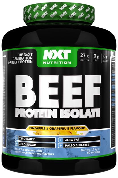 NXT Nutrition Beef Protein Isolate 1.8kg Pineapple & Grapefruit