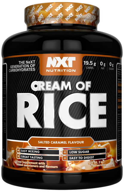 NXT Cream of Rice 2kg Salted Caramel