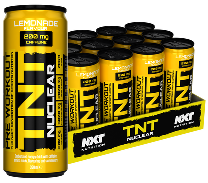 NXT TNT Nuclear 12 x 330ml Lemonade case