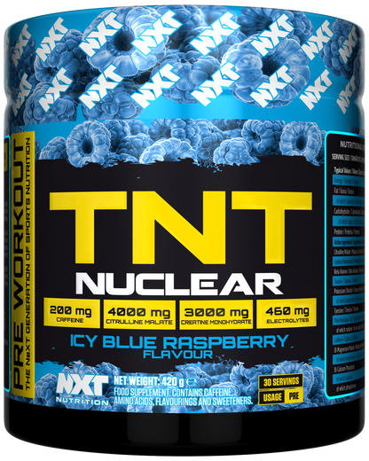 NXT Nutrition TNT Nuclear 420g Icy Blue Raspberry