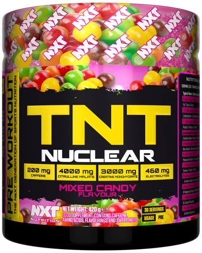 NXT Nutrition TNT Nuclear 420g Mixed Candy