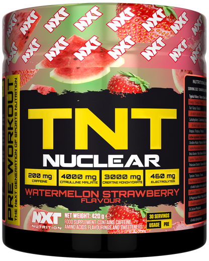 NXT Nutrition TNT Nuclear 420g Watermelon & Strawberry