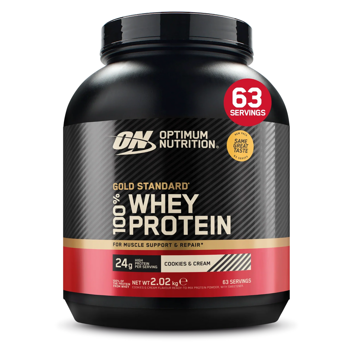 Optimum Nutrition Gold Standard 100% Whey Cookies & Cream