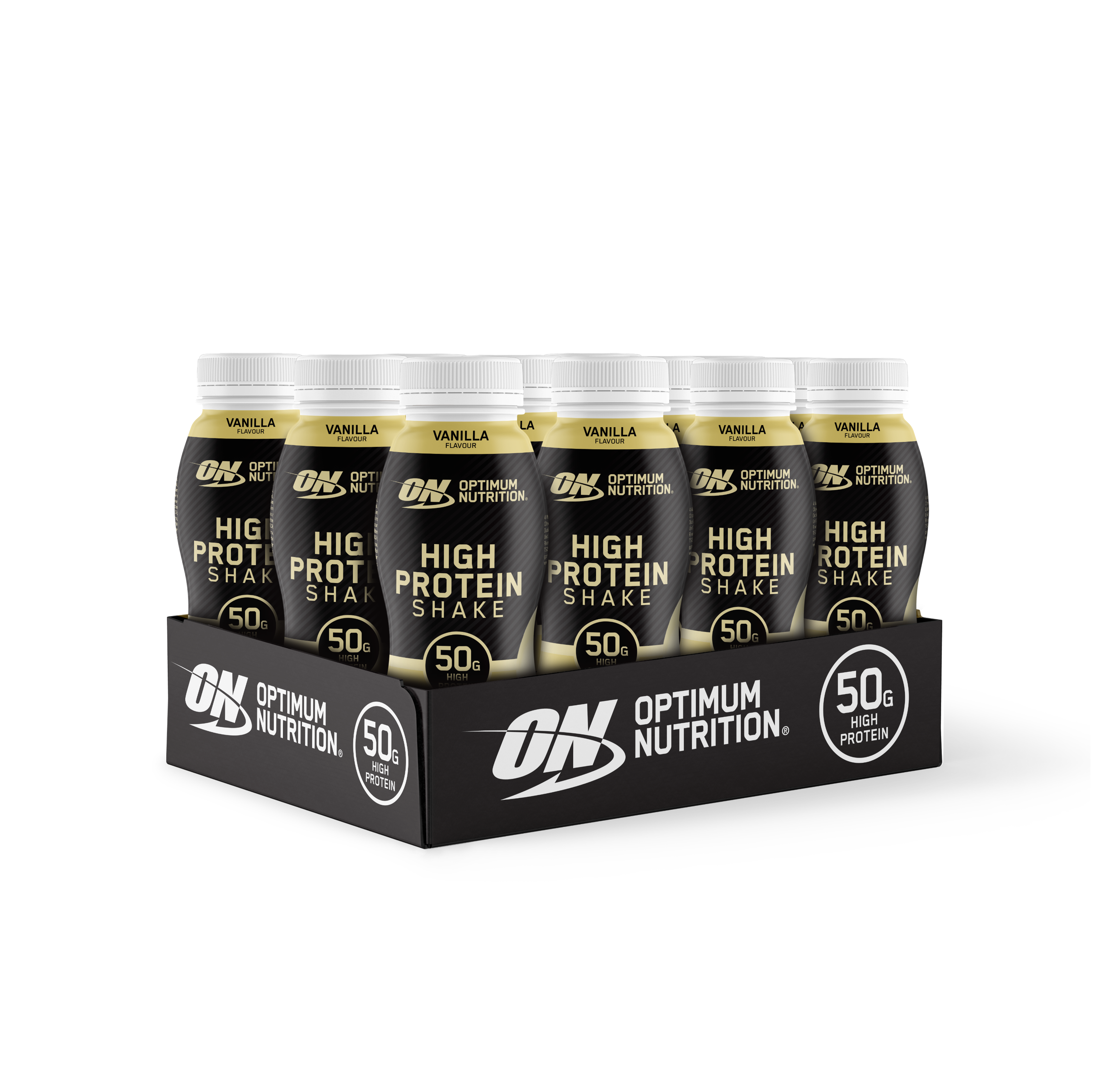 Optimum Nutrition High Protein Shake 12x500ml Vanilla