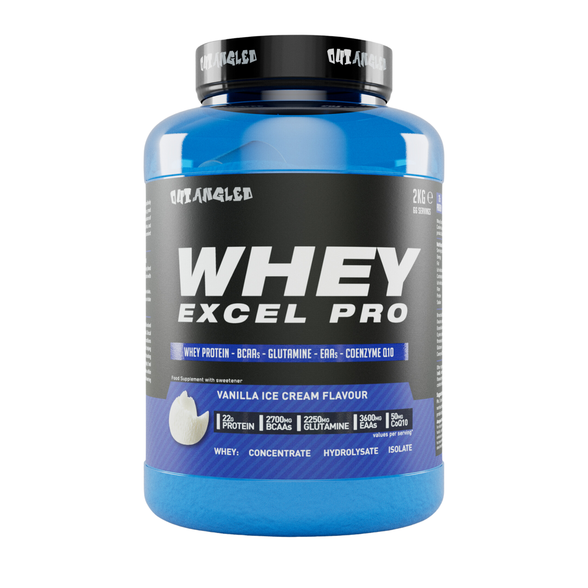 Outangled Whey Excel Pro 2kg Vanilla