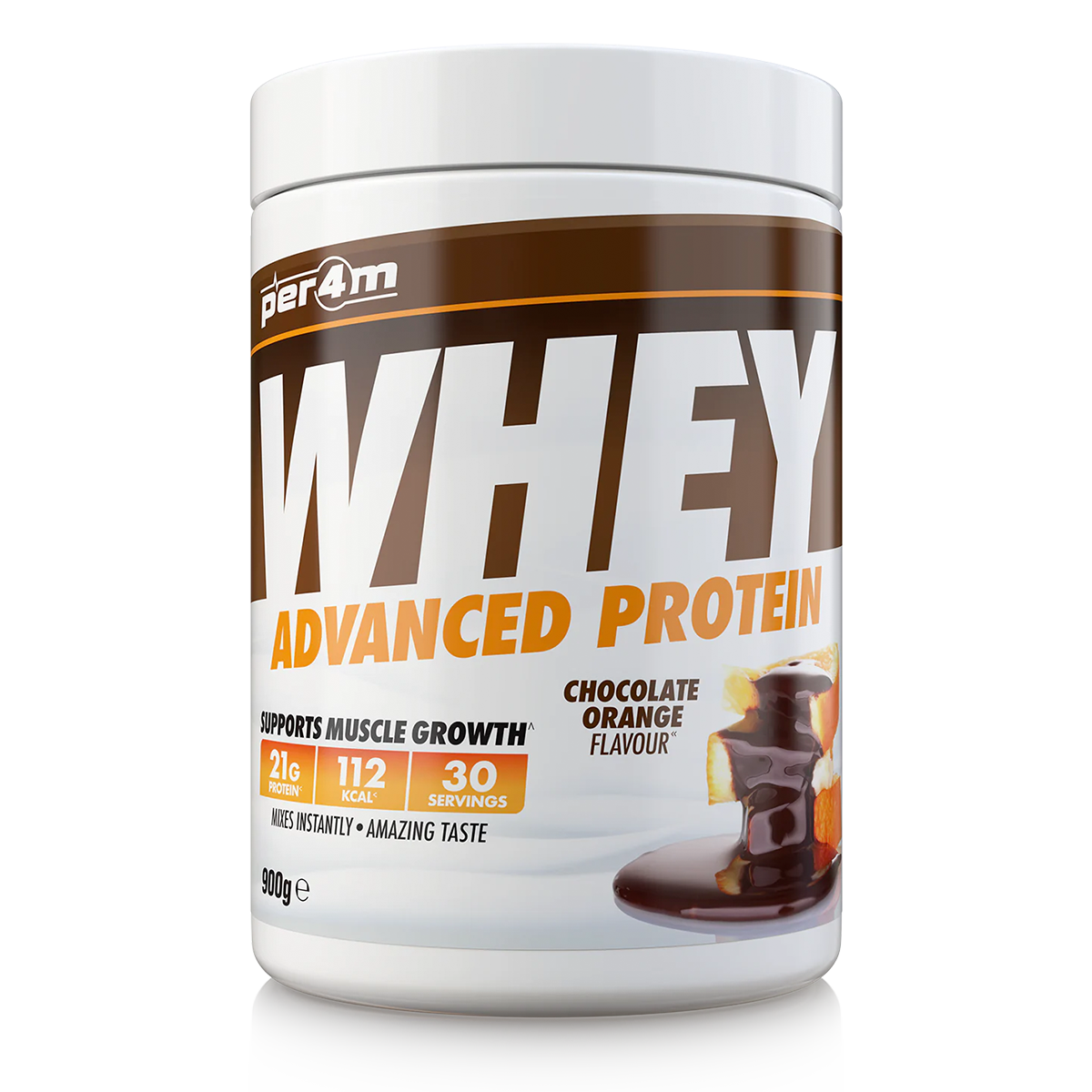 Per4m Advanced Whey Protein 900g Chocolate Orange