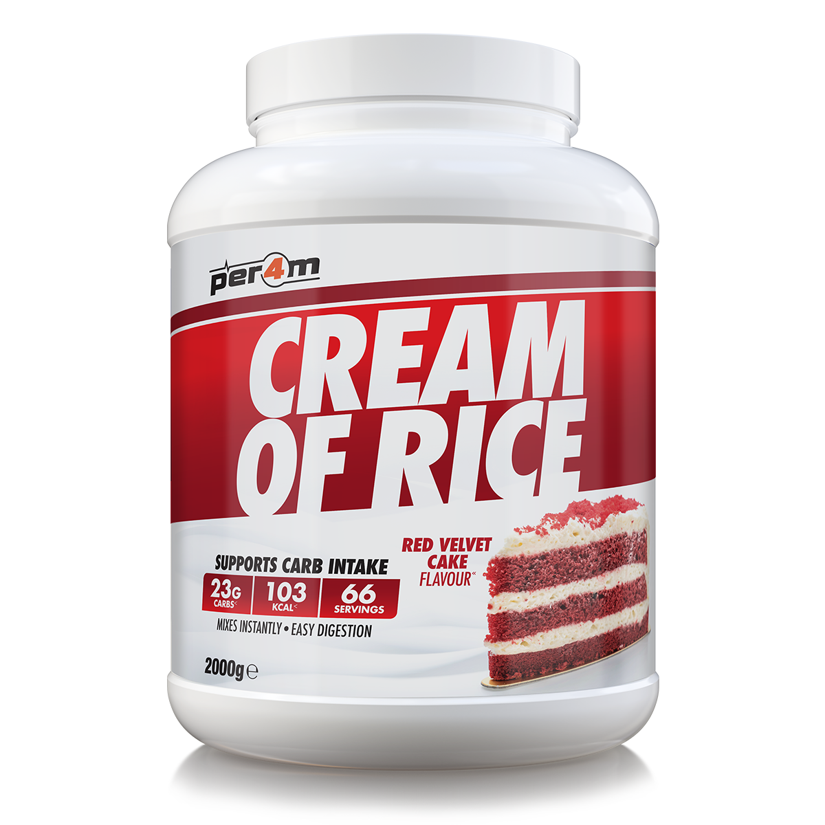 Per4m Cream of Rice 2kg Red Velvet Cake
