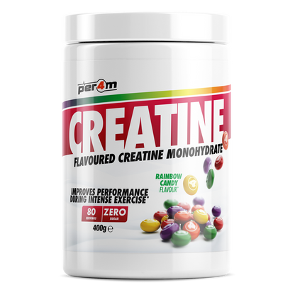 Per4m Creatine 400g Rainbow Candy tub
