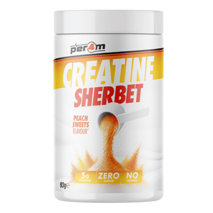 Per4m Creatine Sherbet 93g Peach Sweets