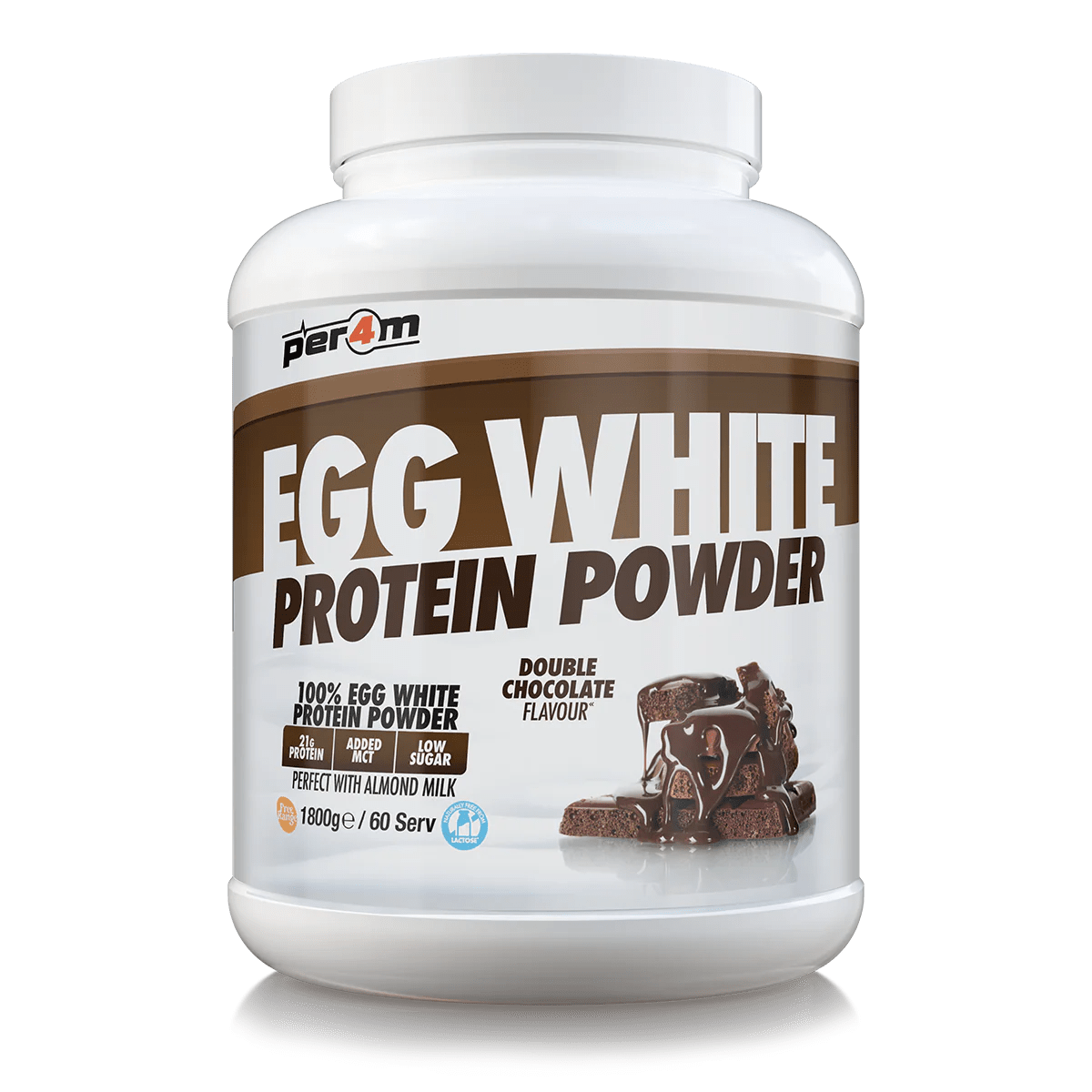 PER4M Egg Protein 1.8kg Double Chocolate