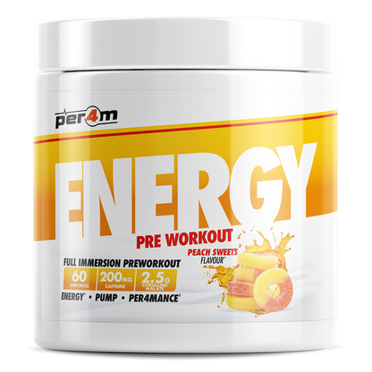 PER4M Energy Pre-Workout 390g Peach Sweets