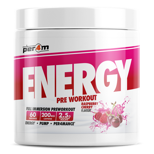 PER4M Energy Pre-Workout 390g Raspberry Cherry