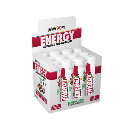 Per4m Energy Pre Workout Shot 12x100ml Rainbow Candy