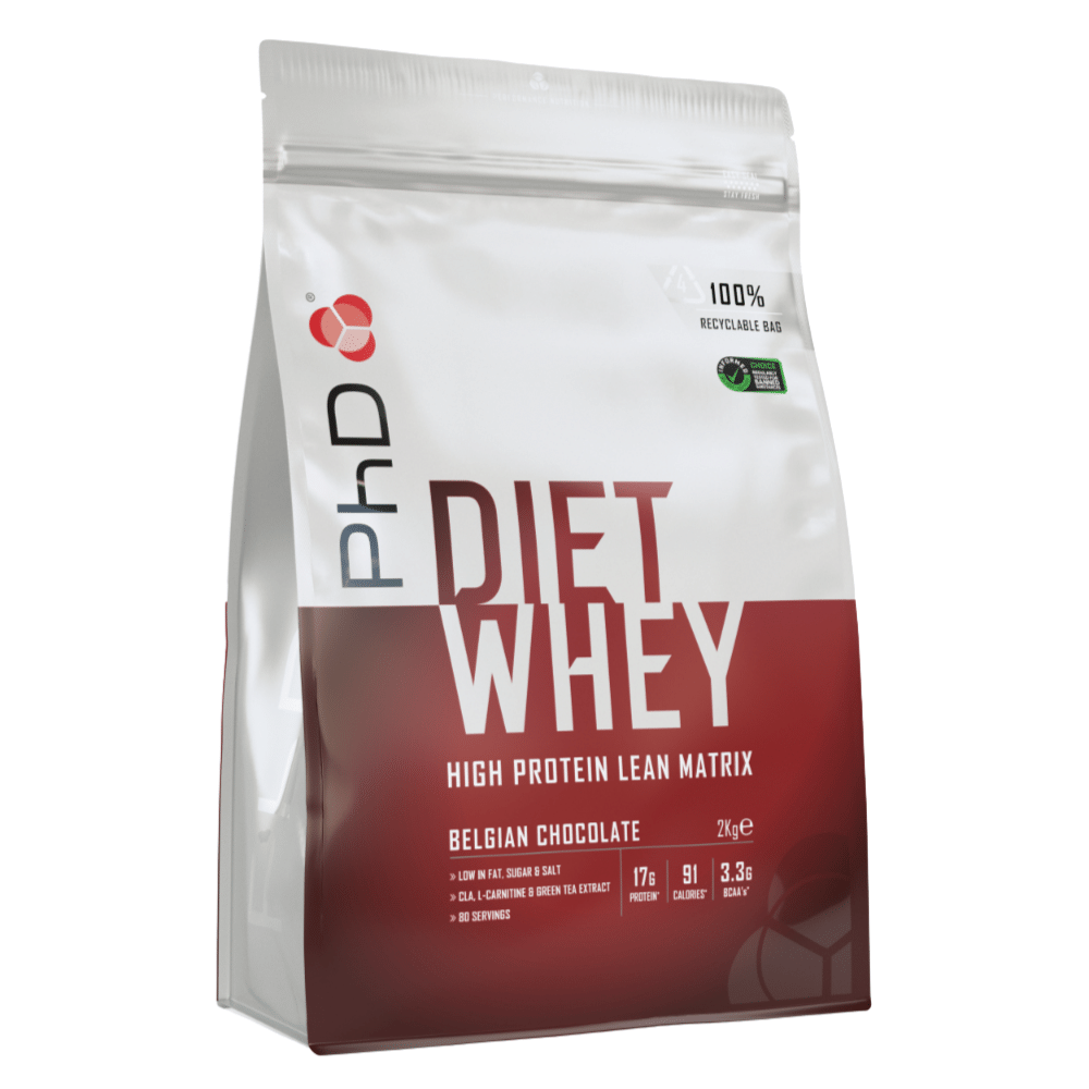 PhD Diet Whey 2kg - Belgian Chocolate